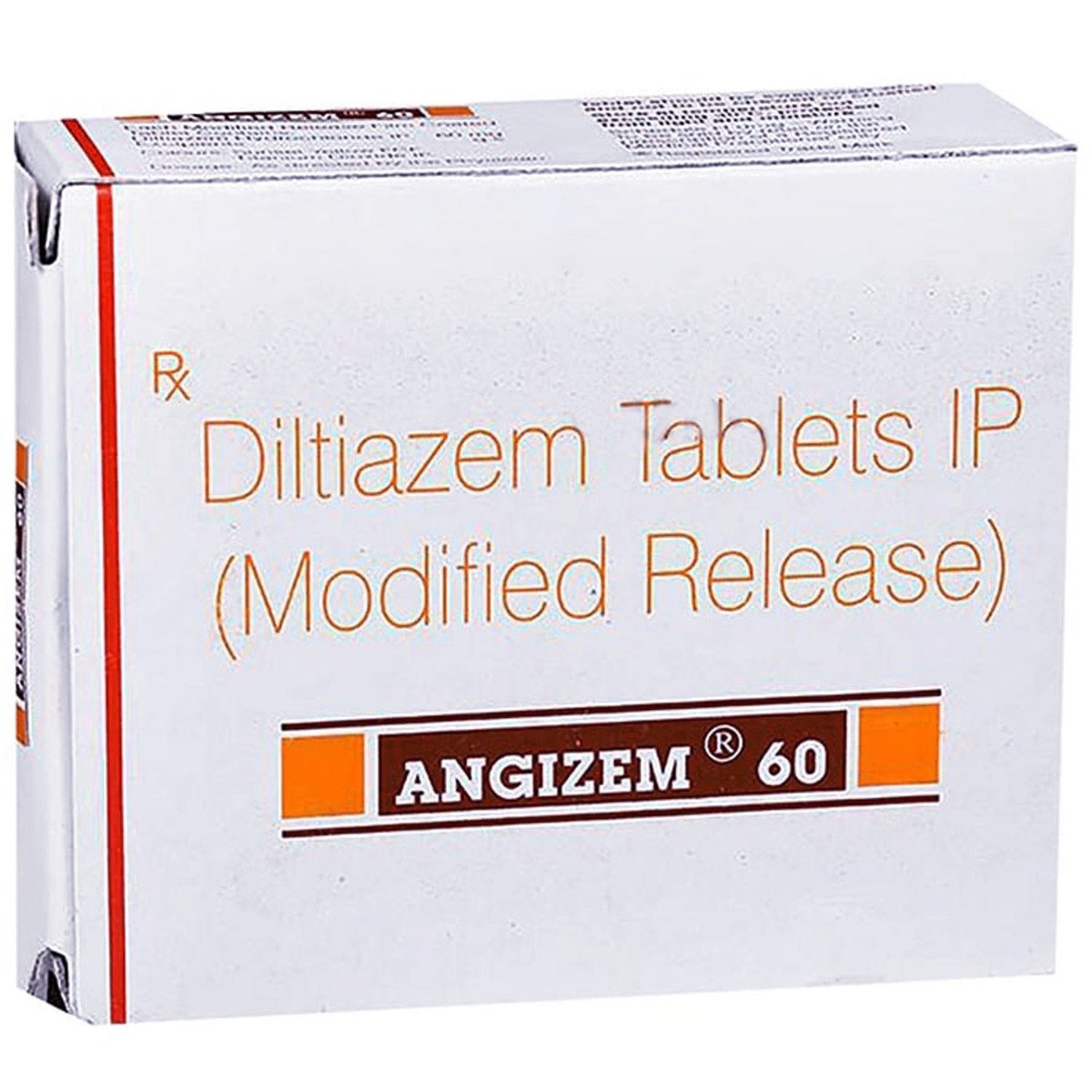 Angizem 60 Tablet 10's, Pack of 10 TABLETS Angizem 60 Tablet 10's, Pack of 10 TABLETS