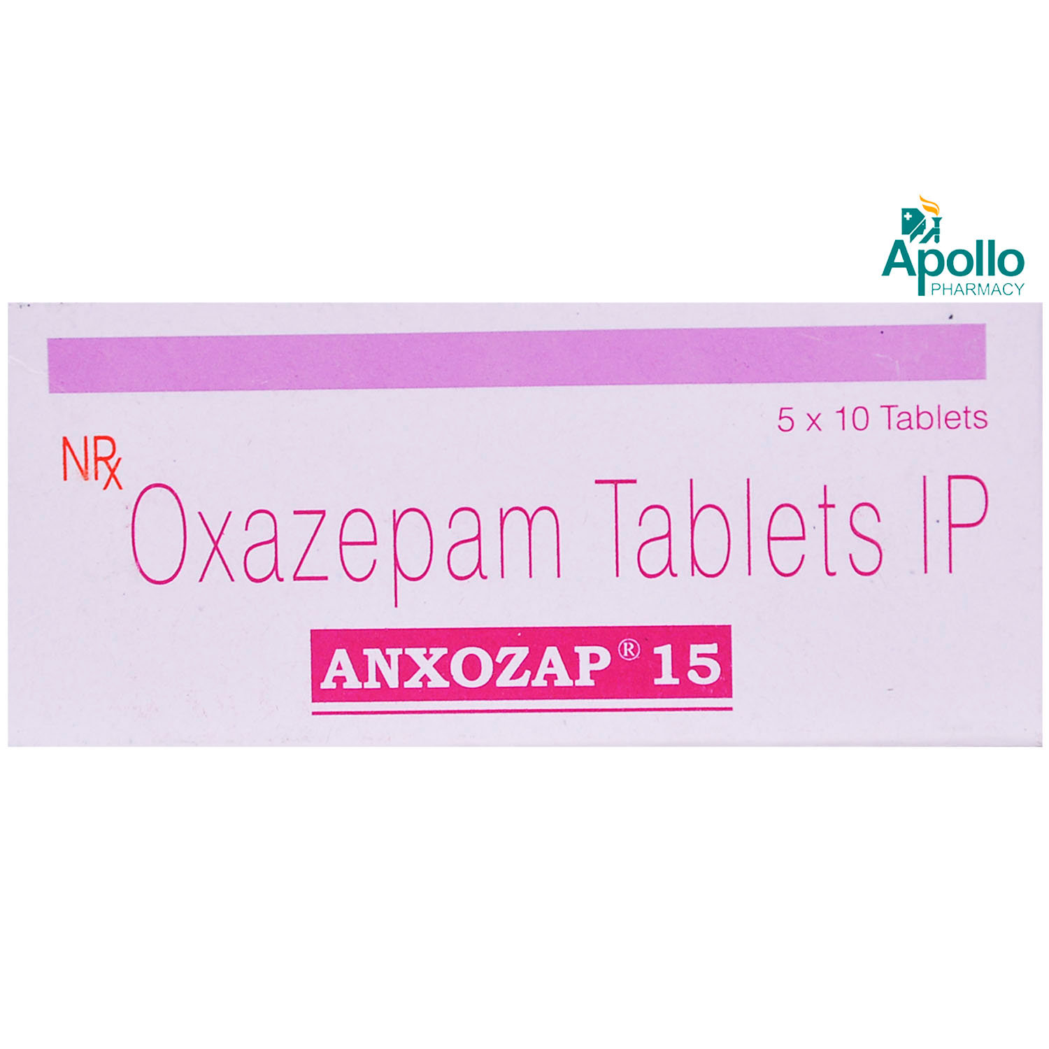 Buy Anxozap 15 Tablet 10's Online