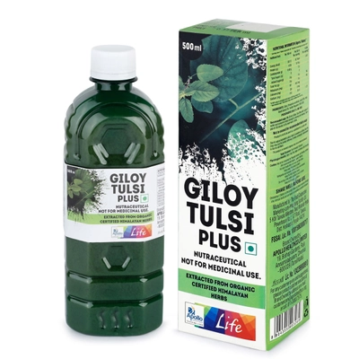 Apollo Life Giloy Tulsi Plus Juice, 500 ml, Pack of 1