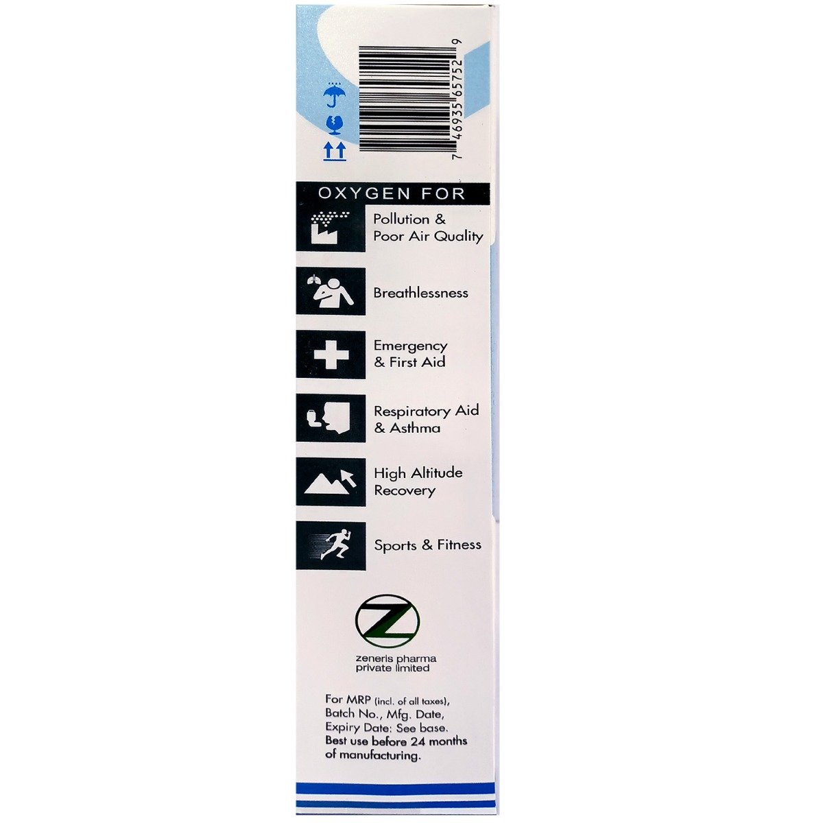 Apollo Pharmacy Oxy99 Portable 500 ml Oxygen Can With Two Masks, 1 Kit, Pack of 1 Apollo Pharmacy Oxy99 Portable 500 ml Oxygen Can With Two Masks, 1 Kit, Pack of 1