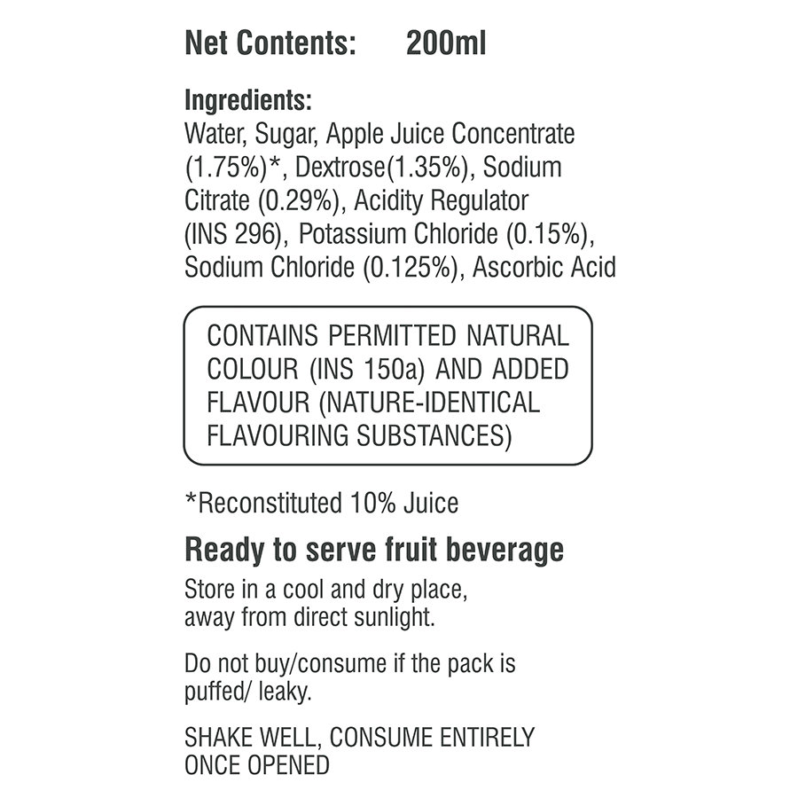 Prolyte Apple Flavour Energy Drink, 200 ml, Pack of 1 Prolyte Apple Flavour Energy Drink, 200 ml, Pack of 1