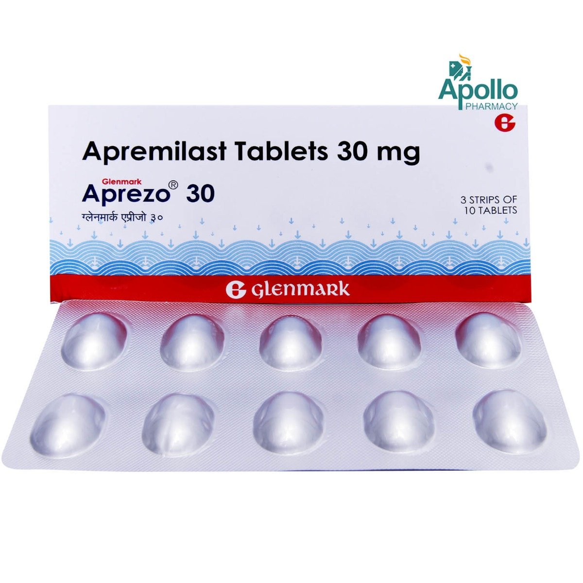 Aprezo 30 mg Tablet 10's, Pack of 10 TabletS Aprezo 30 mg Tablet 10's, Pack of 10 TabletS