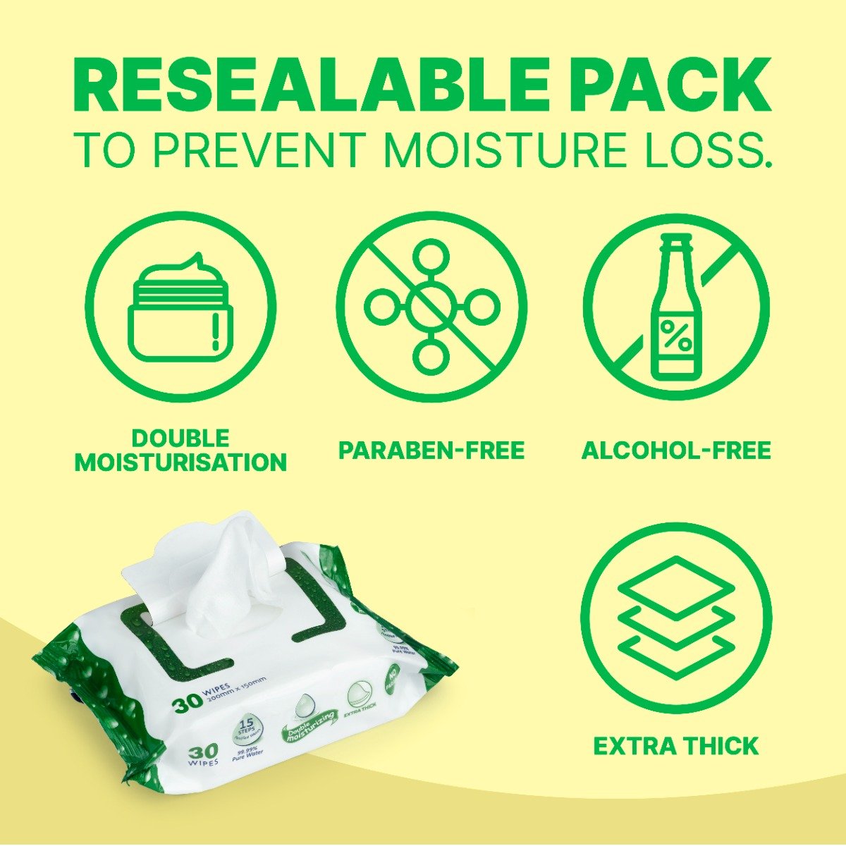 Apollo Life Premium Citrus Refreshing Wet Wipes, 60 (2x30) Count, Pack of 2 Apollo Life Premium Citrus Refreshing Wet Wipes, 60 (2x30) Count, Pack of 2