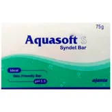 Aquasoft Syndet Soap, 75 gm, Pack of 1