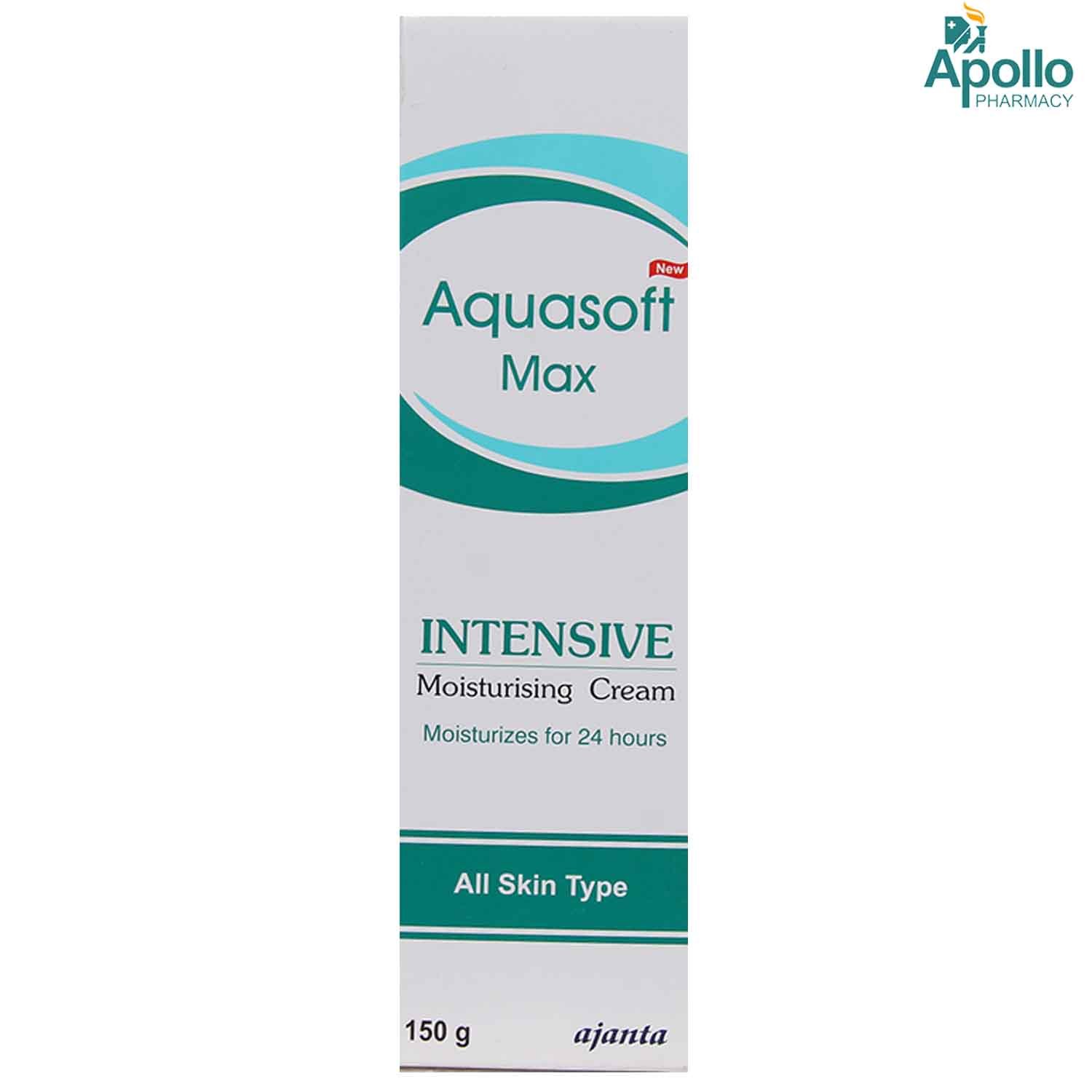New Aquasoft Max Intensive Moisturising Cream 150 gm, Pack of 1 New Aquasoft Max Intensive Moisturising Cream 150 gm, Pack of 1