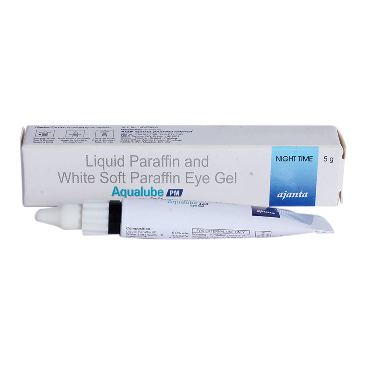 Aqualube PM Eye Gel 5 gm, Pack of 1 Eye Gel Aqualube PM Eye Gel 5 gm, Pack of 1 Eye Gel