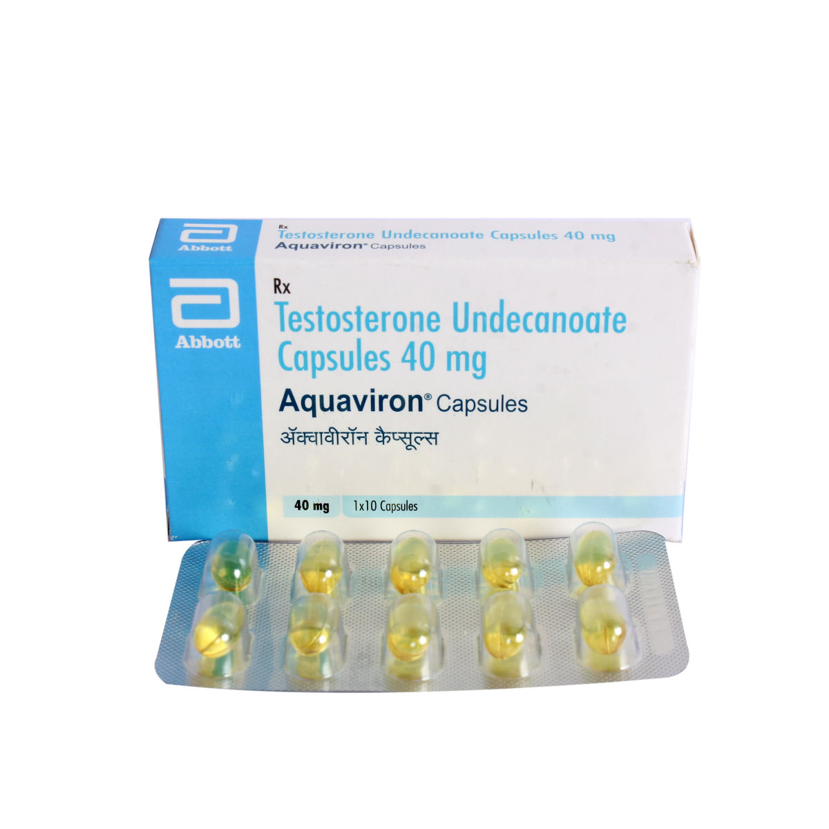 Buy Aquaviron 40 mg Softgel Capsule 10's Online