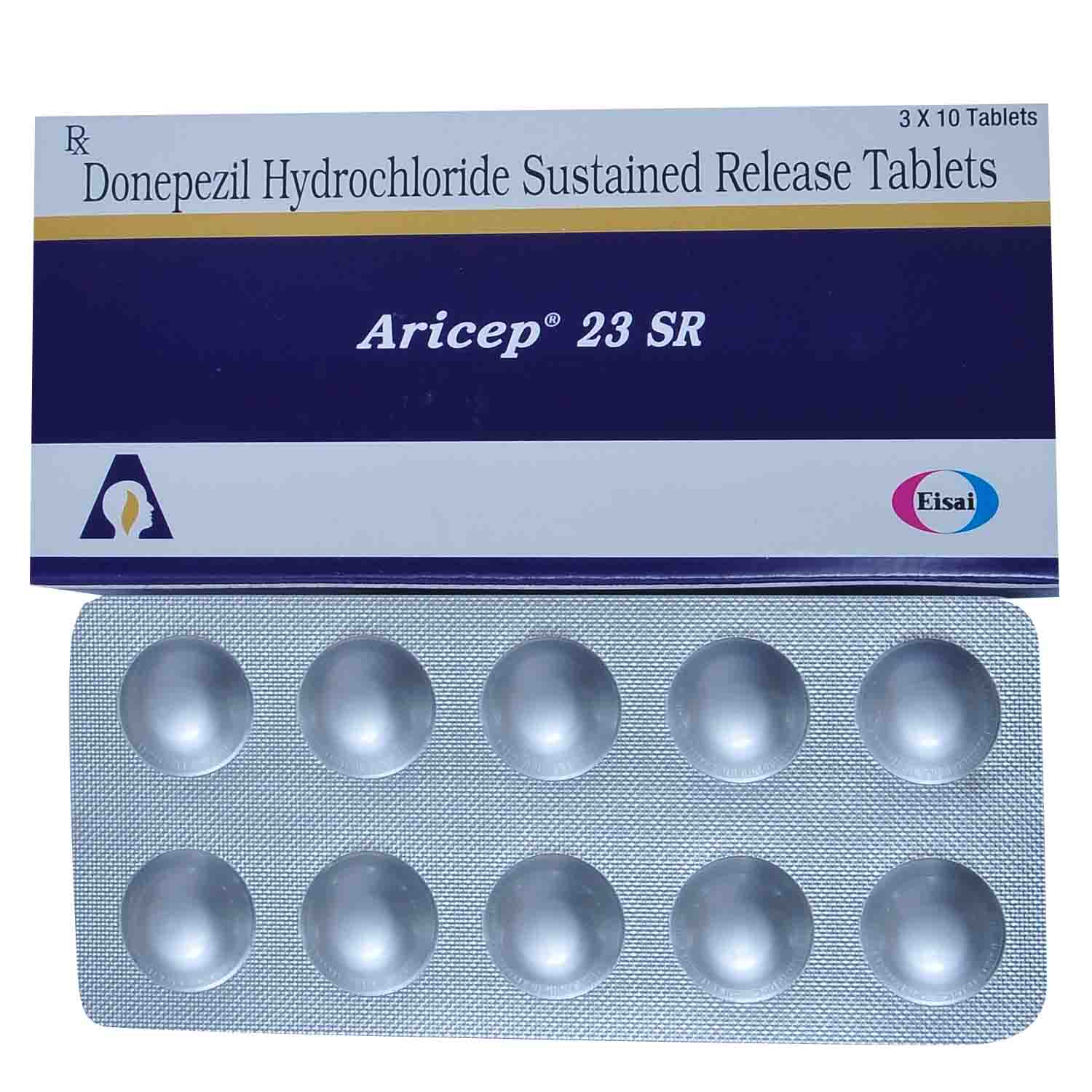 Aricep 23 SR Tablet 10's, Pack of 10 TABLETS Aricep 23 SR Tablet 10's, Pack of 10 TABLETS