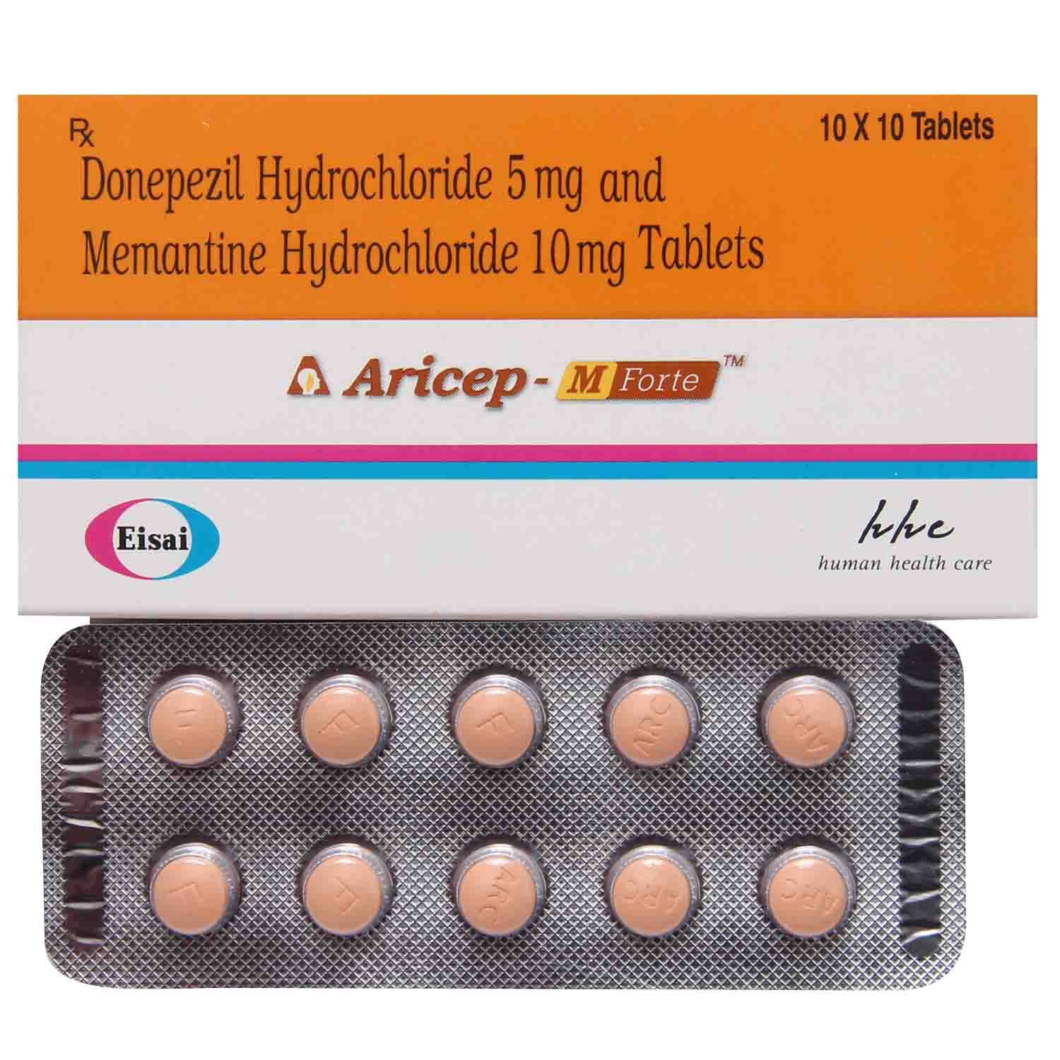 Buy ARICEP M FORTE TABLET 10'S  Online