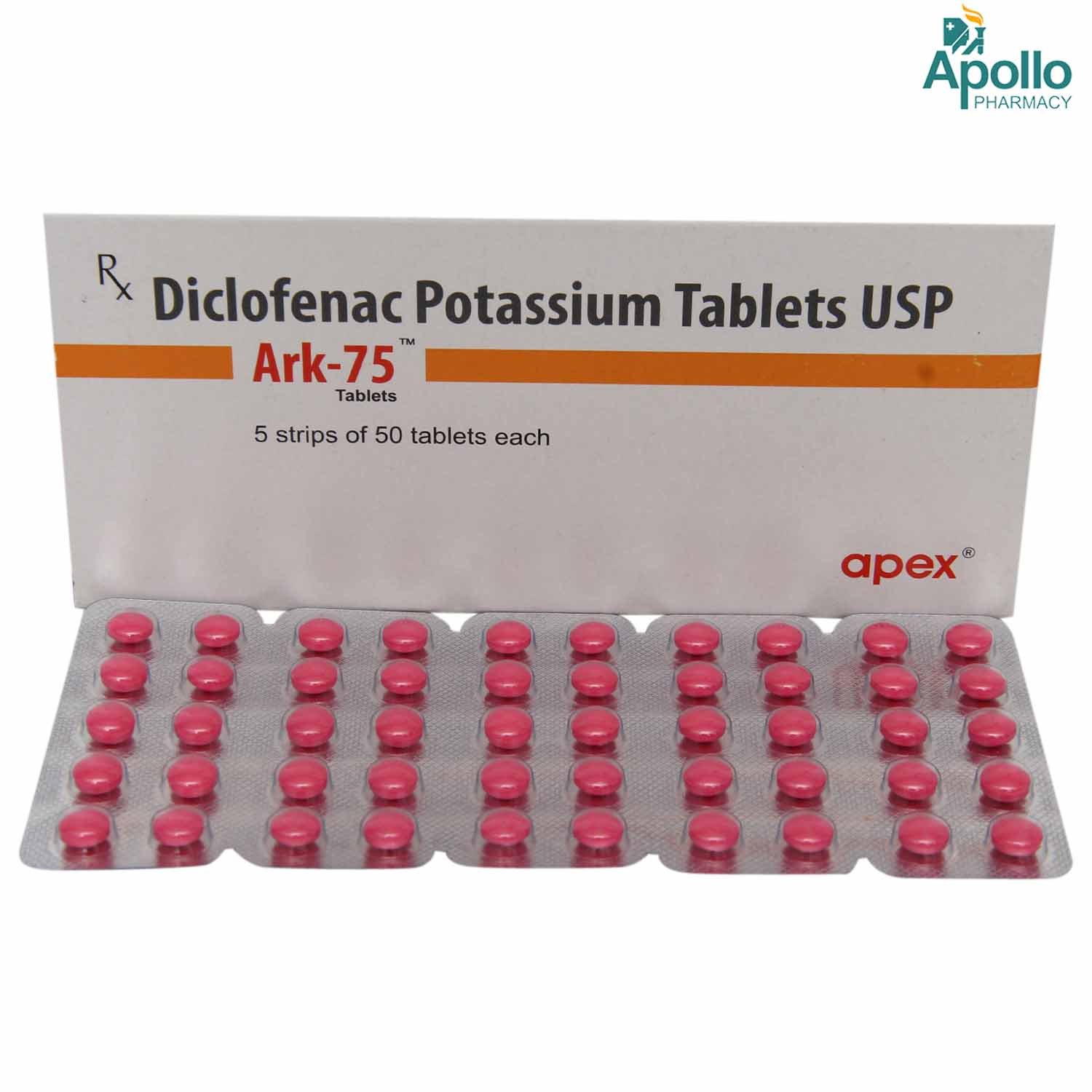 ARK-75 Tablet 10's, Pack of 10 TabletS ARK-75 Tablet 10's, Pack of 10 TabletS