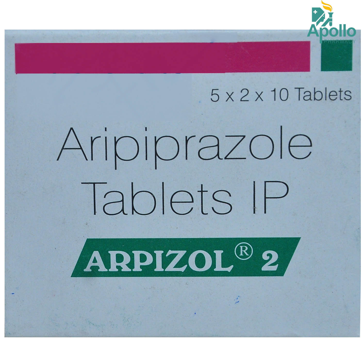 Arpizol 2 Tablet 10's, Pack of 10 TABLETS Arpizol 2 Tablet 10's, Pack of 10 TABLETS