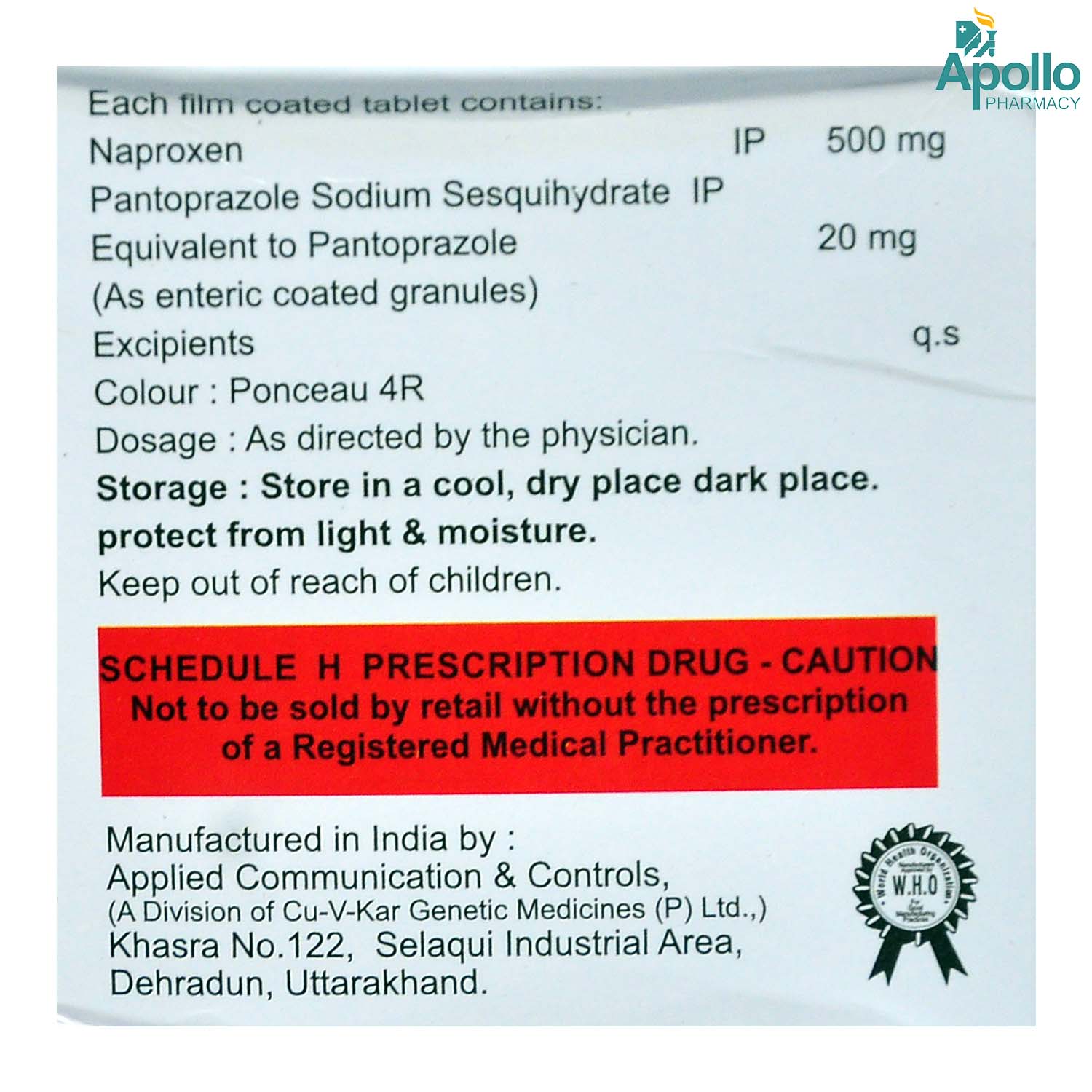 Arthopan 500 Tablet 10's, Pack of 10 TABLETS Arthopan 500 Tablet 10's, Pack of 10 TABLETS