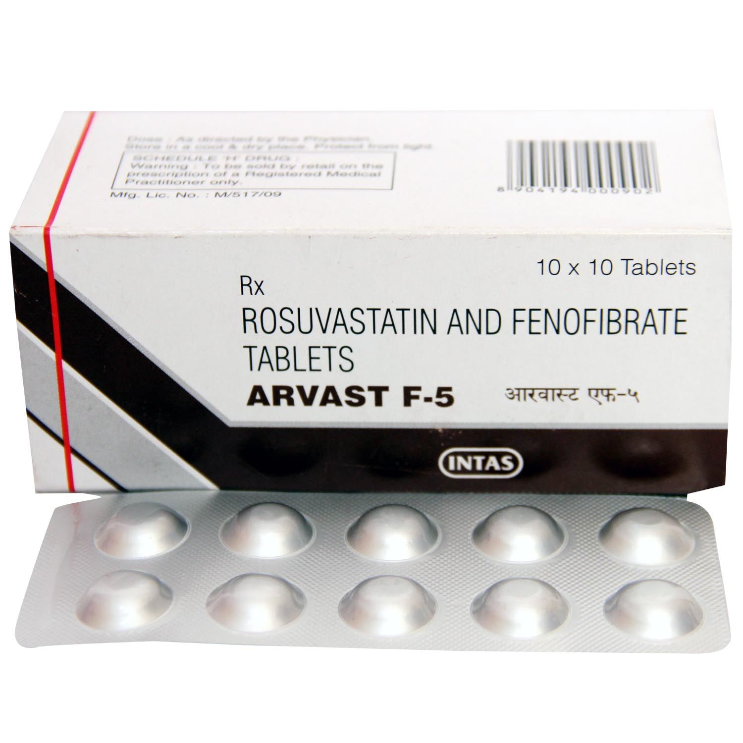 Buy Arvast F-5 Tablet 10's Online