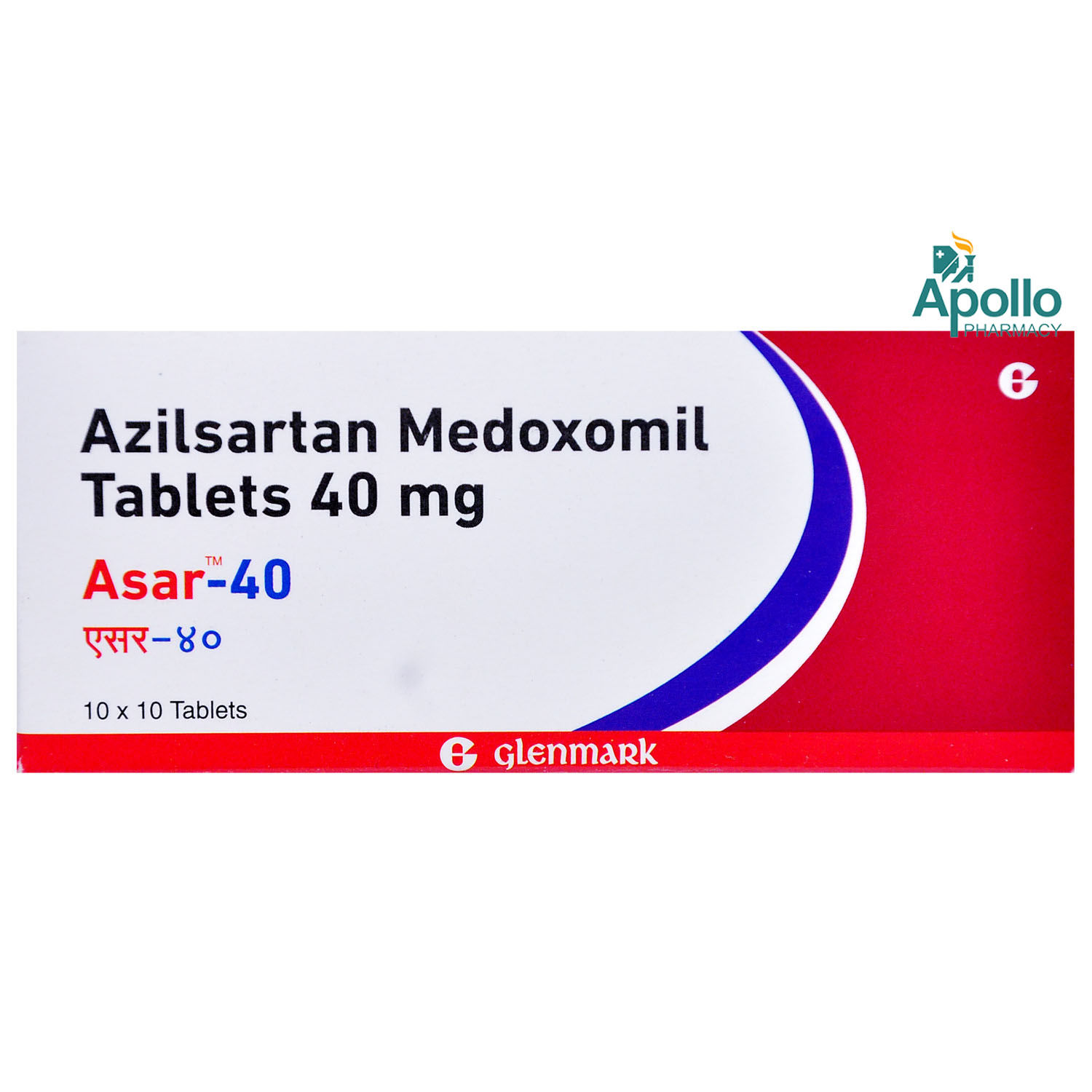 Buy Asar 40 Tablet 10's Online