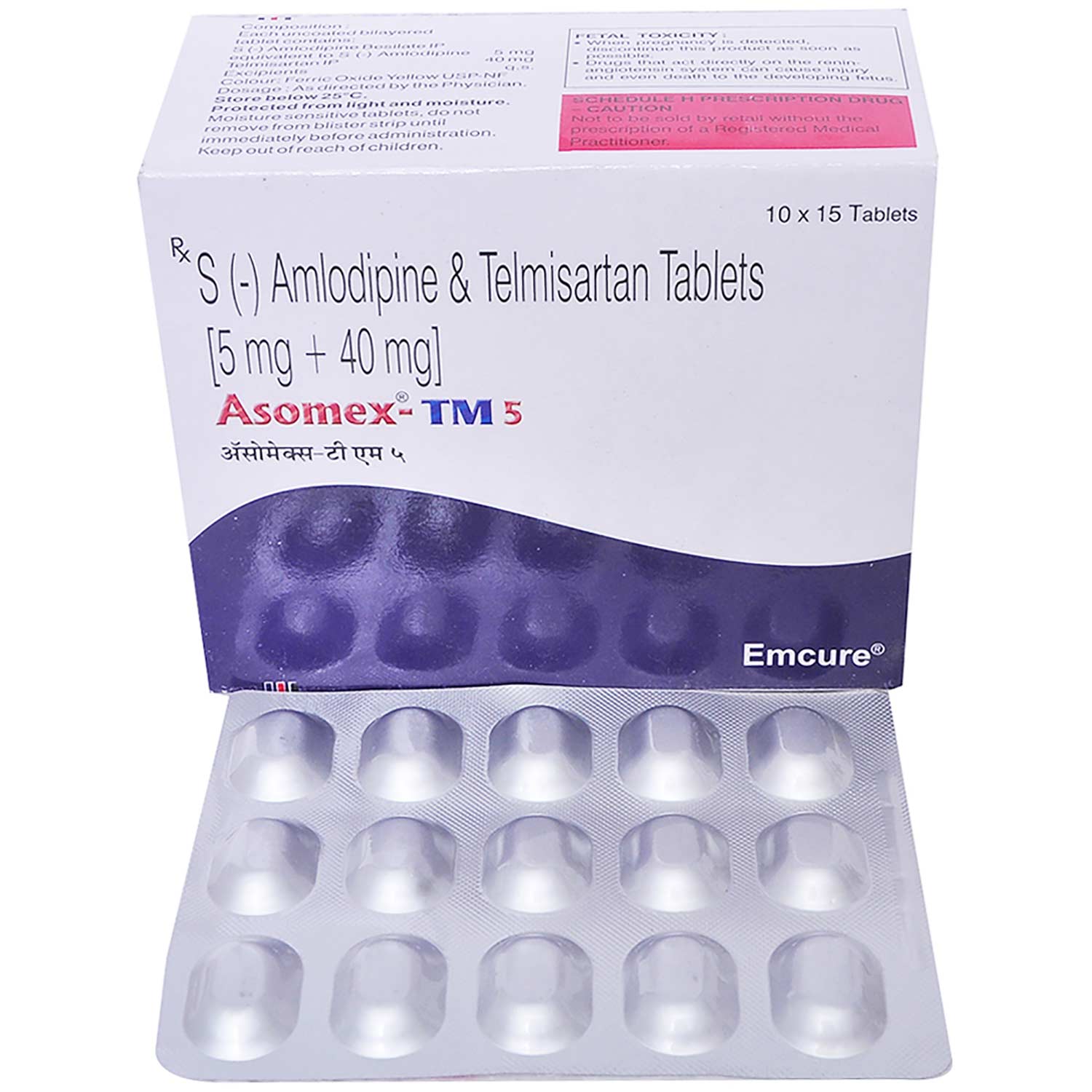 Asomex-TM 5 Tablet 15's, Pack of 15 Asomex-TM 5 Tablet 15's, Pack of 15
