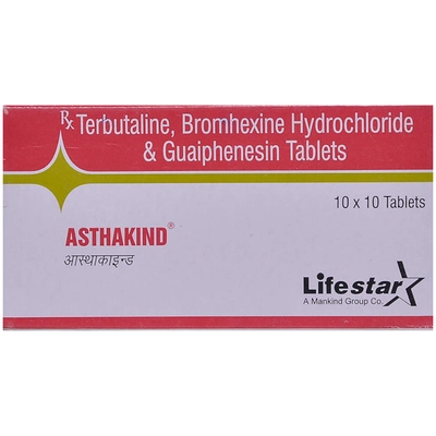 Asthakind Tablet 10's, Pack of 10 TabletS