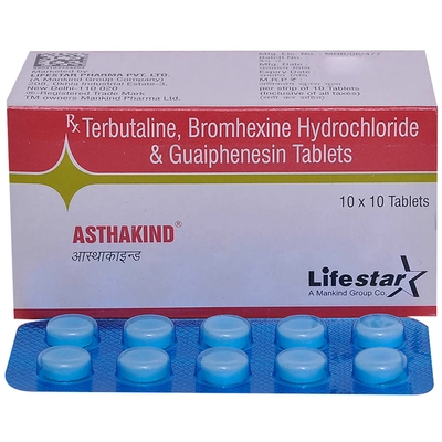 Asthakind Tablet 10's, Pack of 10 TabletS