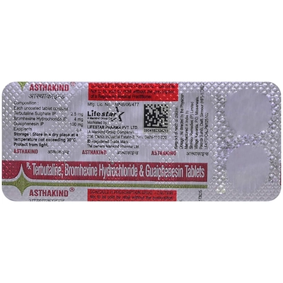 Asthakind Tablet 10's, Pack of 10 TabletS