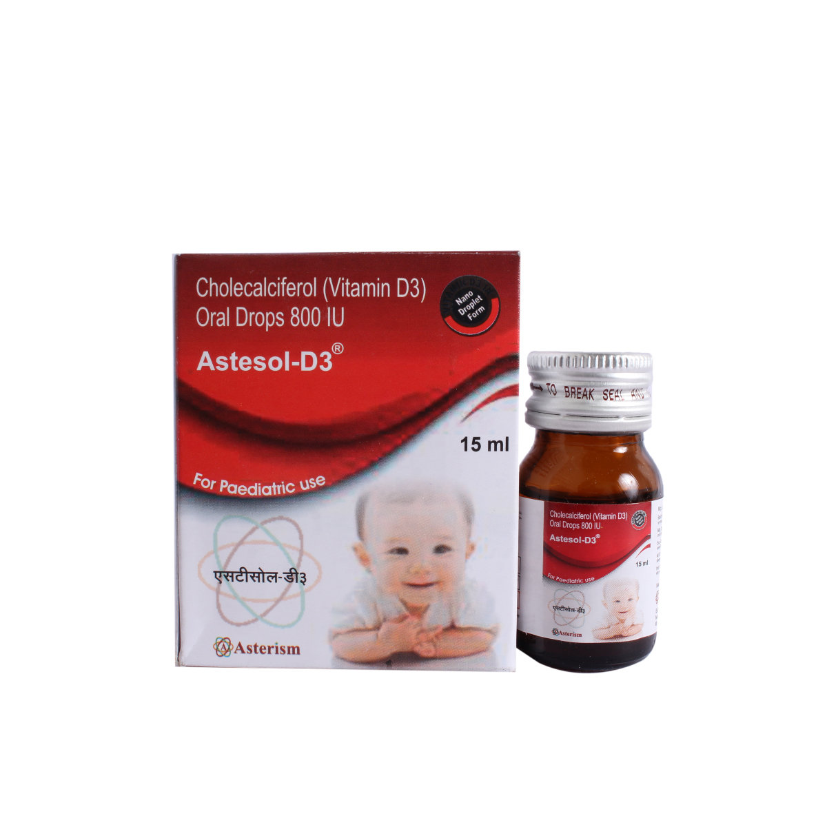 Astesol-D3 800IU Oral Drop 15 ml, Pack of 1 Astesol-D3 800IU Oral Drop 15 ml, Pack of 1