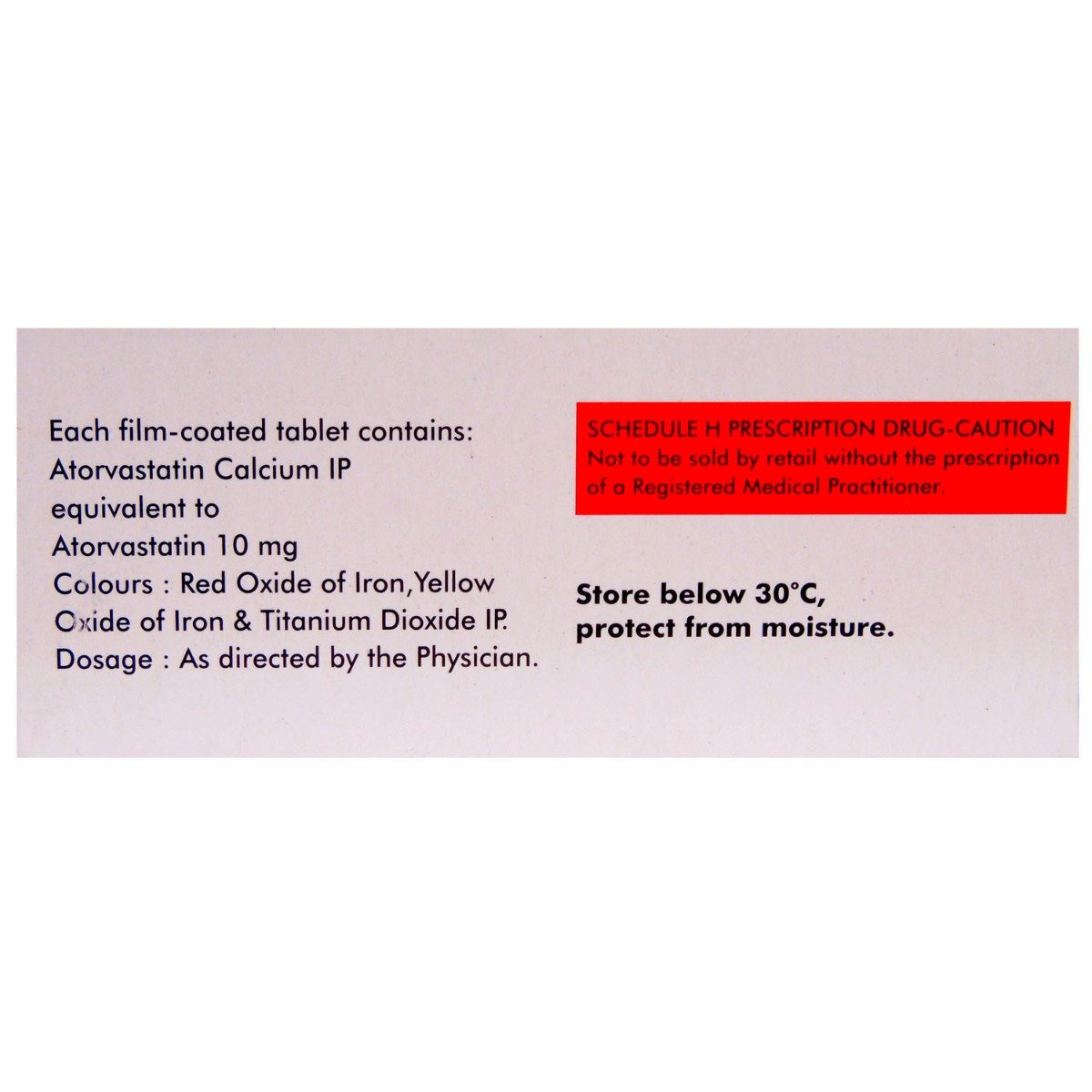 Astin 10 Tablet 30's, Pack of 30 TABLETS Astin 10 Tablet 30's, Pack of 30 TABLETS