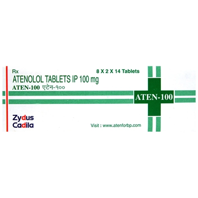 Aten-100 Tablet 14's, Pack of 14 TabletS