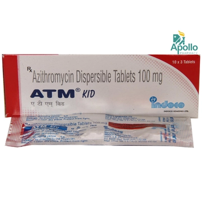 ATM Kid 100 mg Tablet 3's, Pack of 3 TabletS