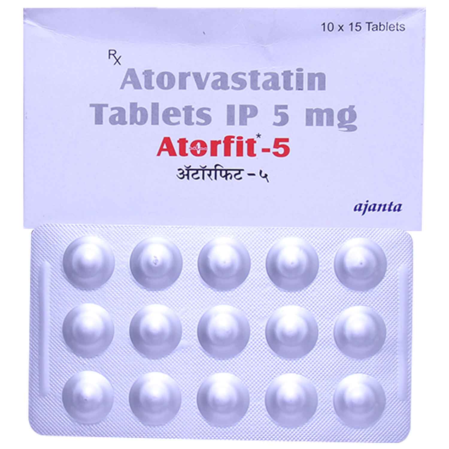 Buy Atorfit 5 mg Tablet 10's Online