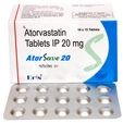 Atorsave 20 Tablet 15's