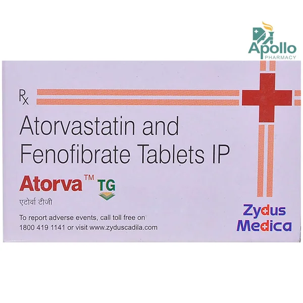 Atorva TG Tablet 10's, Pack of 10 TabletS