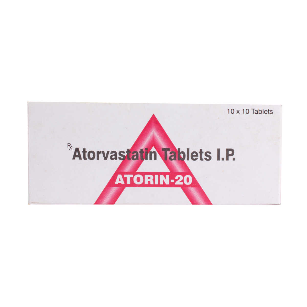 Atorin 20 mg Tablet 10's, Pack of 10 TabletS Atorin 20 mg Tablet 10's, Pack of 10 TabletS