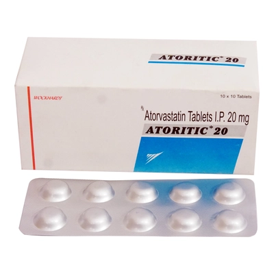 ATORITIC 20MG TABLET, Pack of 10 TABLETS