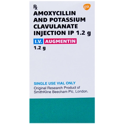 Augmentin 1.2 gm Injection 1's, Pack of 1 INJECTION