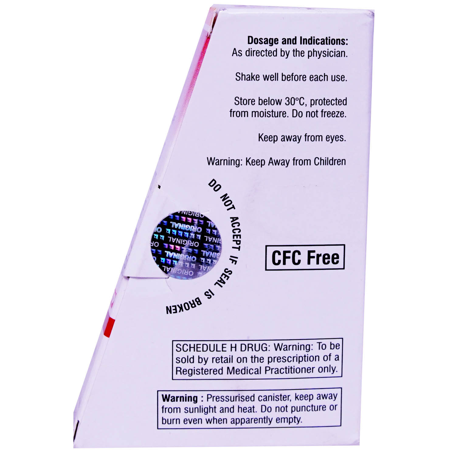 Avessa 250 Inhaler 120 mdi, Pack of 1 Inhaler Avessa 250 Inhaler 120 mdi, Pack of 1 Inhaler