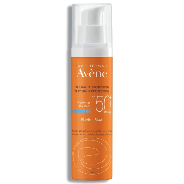 Avene Very High Protection SPF 50+ Sunscreen Fluid, 50 ml, Pack of 1