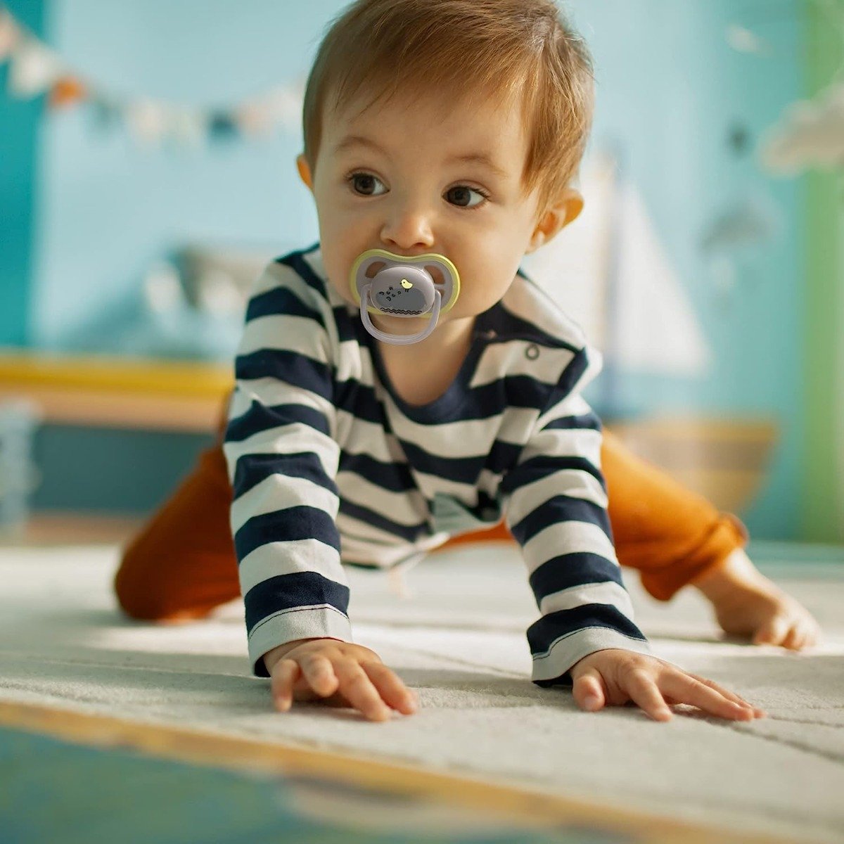 Philips Avent Ultra Air Soother SCF085/17 for 6-18 Months Baby, 2 Count, Pack of 1 Philips Avent Ultra Air Soother SCF085/17 for 6-18 Months Baby, 2 Count, Pack of 1