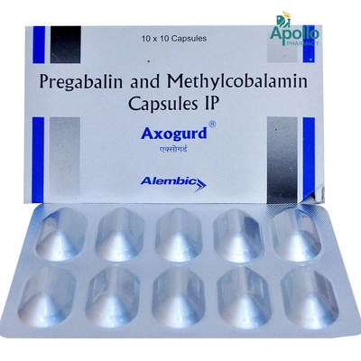 Axogurd Capsule 10's, Pack of 10 CAPSULES