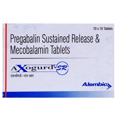 Axogurd-SR Tablet 10's, Pack of 10 TABLETS