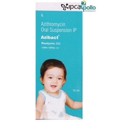 Azibact 200 Syrup 15 ml, Pack of 1 SUSPENSION