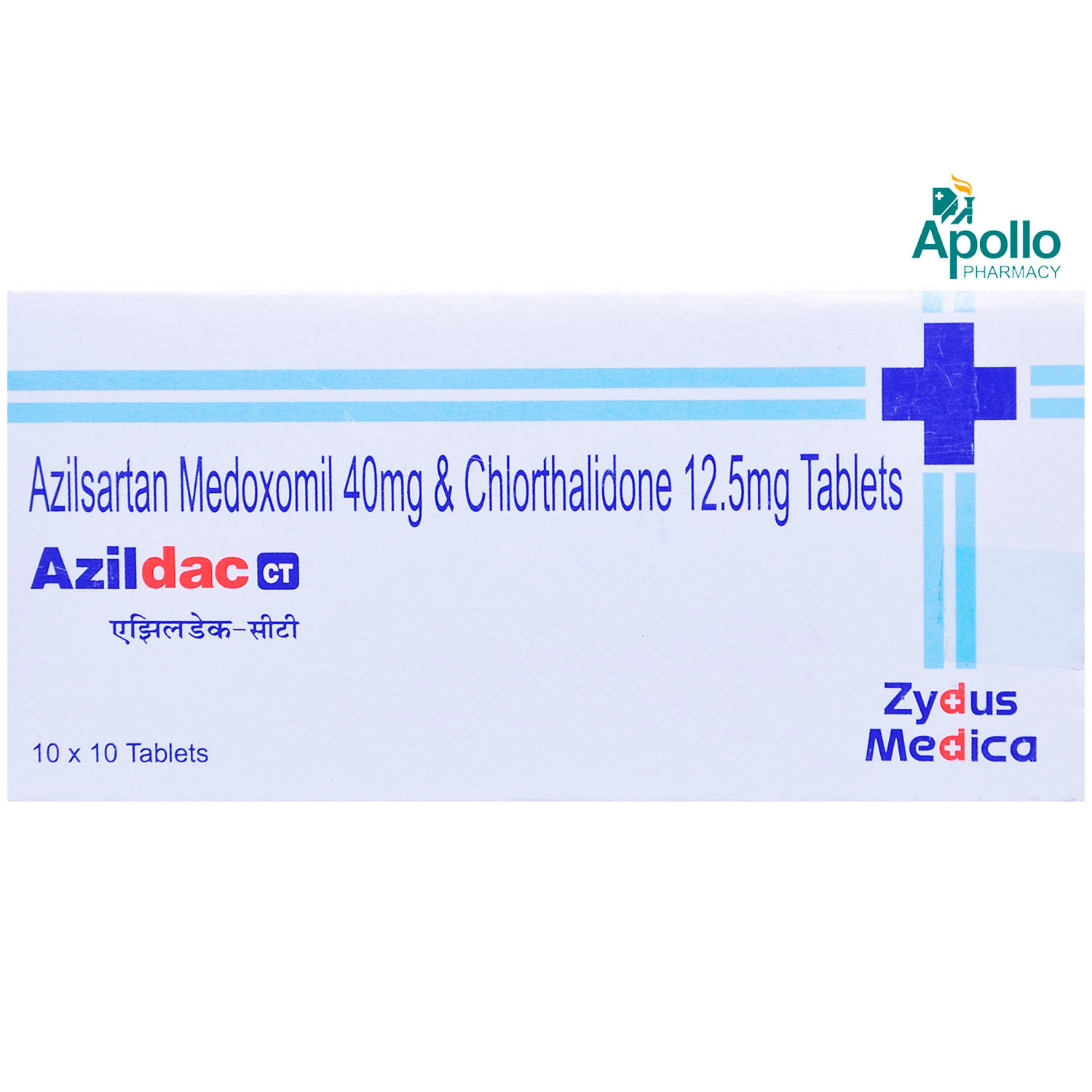 Azildac CT Tablet 10's, Pack of 10 TABLETS Azildac CT Tablet 10's, Pack of 10 TABLETS