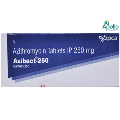 Azibact 250 Tablet 10's, Pack of 10 TABLETS