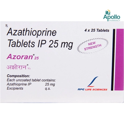 Azoran 25 Tablet 25's, Pack of 25 TABLETS