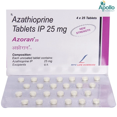 Azoran 25 Tablet 25's, Pack of 25 TABLETS