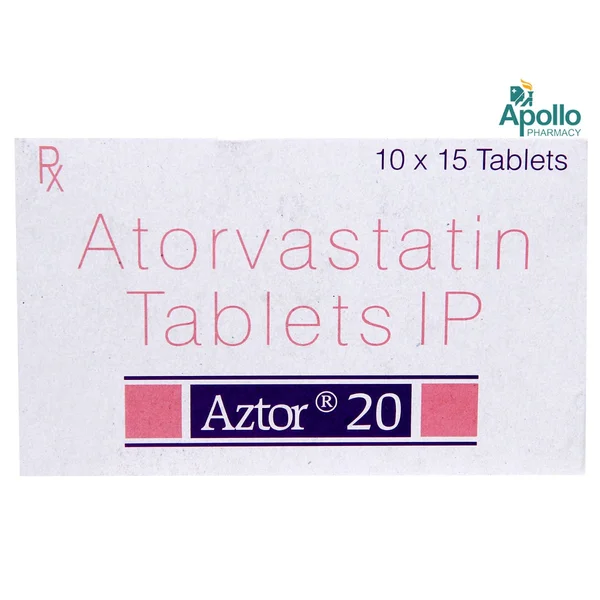 Aztor 20 mg Tablet 15's, Pack of 15 TABLETS
