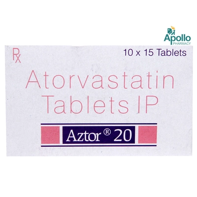 Aztor 20 Tablet 15's, Pack of 15 TABLETS