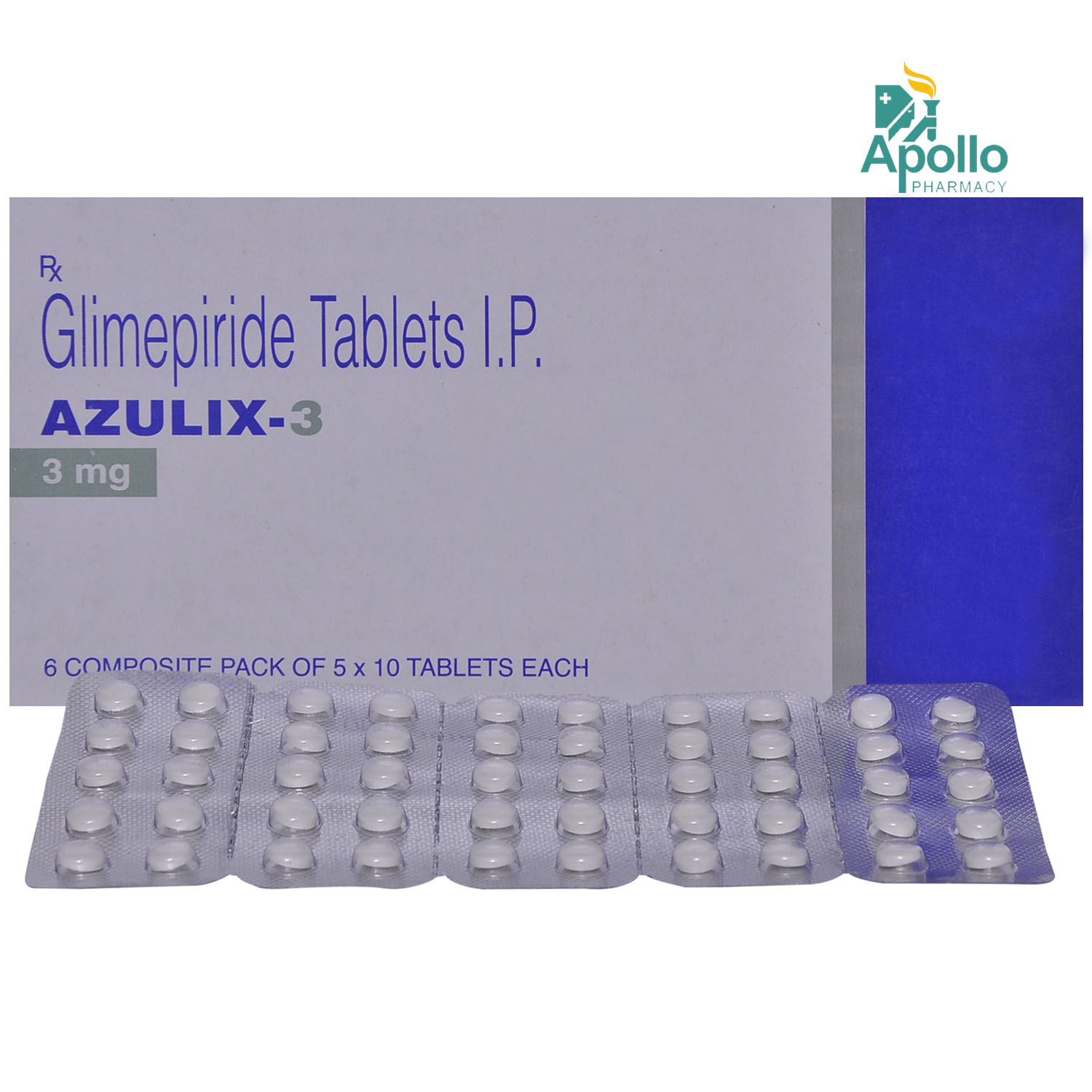 Azulix-3 Tablet 10's, Pack of 10 TABLETS Azulix-3 Tablet 10's, Pack of 10 TABLETS