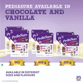 Pediasure Complete, Balanced Nutrition Vanilla Delight Flavour Nutrition Drink Powder for Kids Growth, 400 gm, Pack of 1