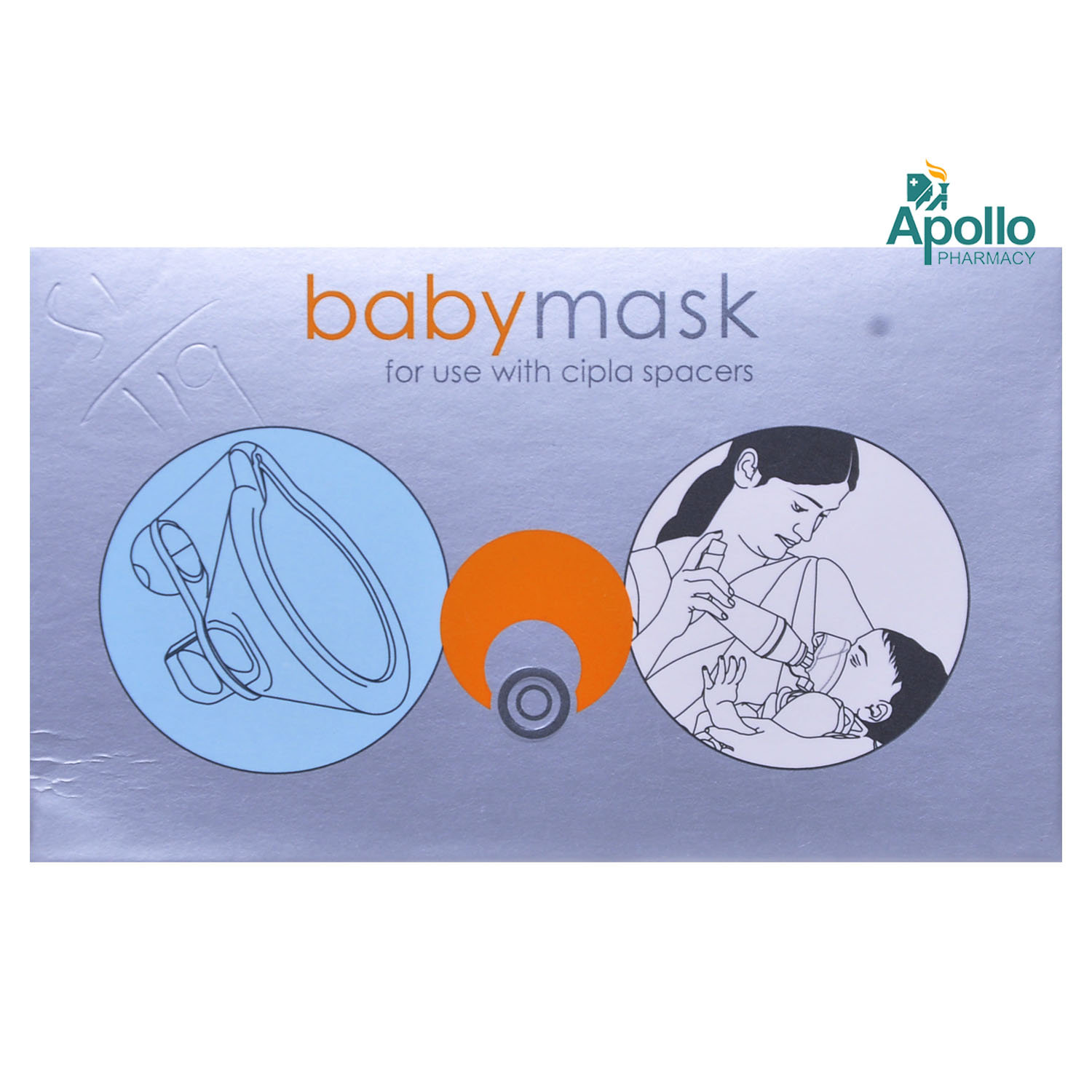 Babymask Spacer Device, Pack of 1 Babymask Spacer Device, Pack of 1