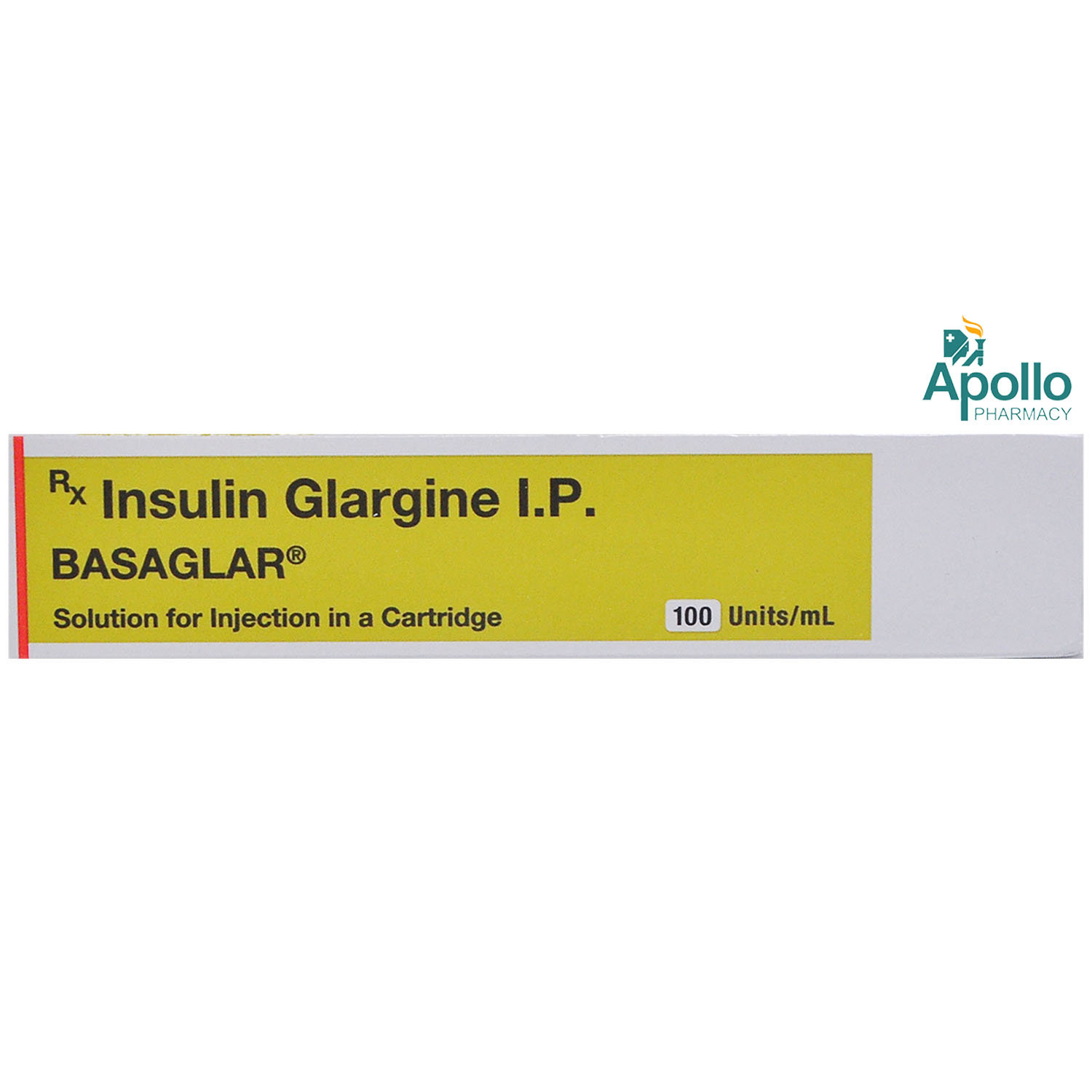 Basaglar 100 Units/ml Cartridge 3 ml, Pack of 1 Injection Basaglar 100 Units/ml Cartridge 3 ml, Pack of 1 Injection
