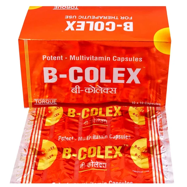 B-Colex Capsule 10's, Pack of 10