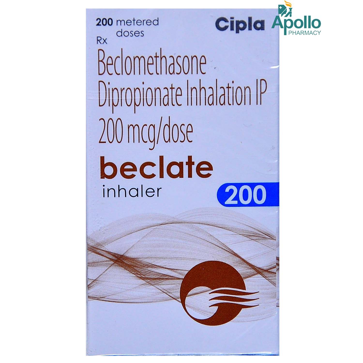 Buy Beclate 200 mcg Inhaler 1's Online